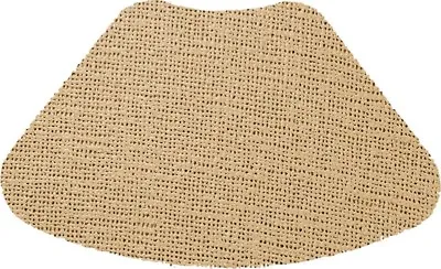 $39.99 • Buy New Set Of 6 Beige 19  X 13  Rubber Mesh Fishnet Wedge Shaped Placemats