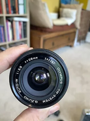 Olympus Zuiko OM 28mm F/3.5 Lens • £11.50