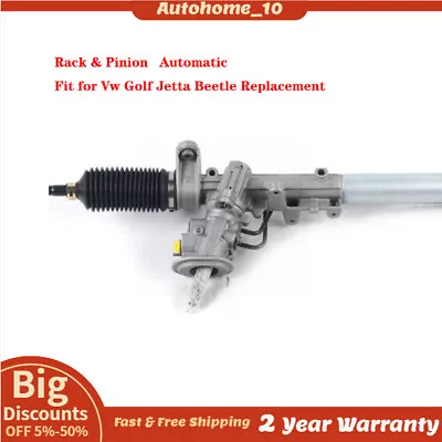 Power Ratio Steering Rack & Pinions Kit Fit Vw Jetta 1999-2005 Without Variable • $147