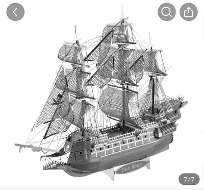 Pirates Of The Caribbean 3D Metal Puzzles Flying Dutchman & Black Pearl Ships • $0.99