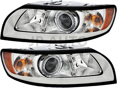 For 2008-2011 Volvo S40 V40 V50 Headlight Halogen Set Driver And Passenger Side • $386.96