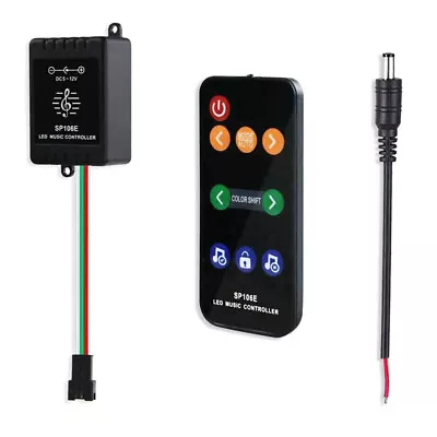 WS2811 WS2812B RGB Wireless RF Remote LED Controller Addressable Strip Lights • $16.59