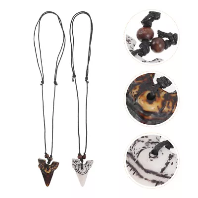 2pcs For Men Pendant Beach For Boys Summer Necklace Boys' Jewelry • $8.41