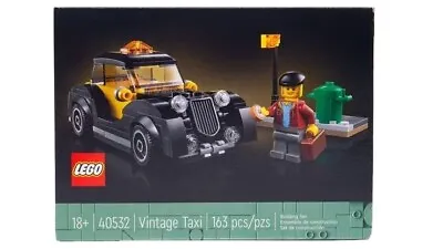 BRAND NEW LEGO Exclusive 40532 Vintage Taxi - Limited Edition • $78