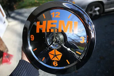 Mopar HEMI Cool Clock Vintage Air Cleaner Memorbilia Clock • $39