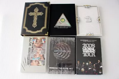 BIGBANG G-Dragon Japan Korea CD DVD X6 One Of A Kind Love&Hope Alive Live Dome • $80