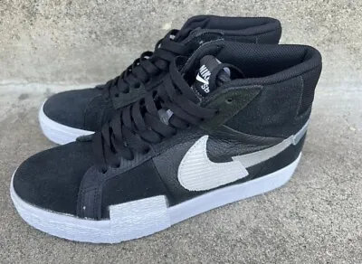 Nike Men’s 7.5 SB Zoom Blazer Mid Skateboarding Sneakers Black DA8854-001 • $48.88