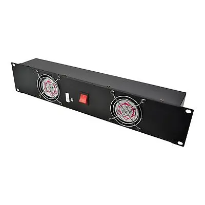 Stagecore RK2FAN 19' 2U Rackmount Fan Panel With 2 X 80mm Pre-fitted Fans • £39.95