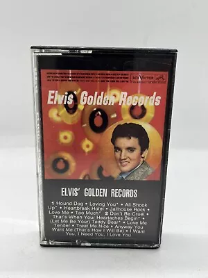 Vintage Elvis Presley Golden Records Cassette Tape Rock N' Roll RCA Sound Shop • $6.50