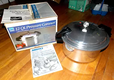 Mirro 12 Qt M-0512 Pressure Cooker Canner Open Box • $59.99