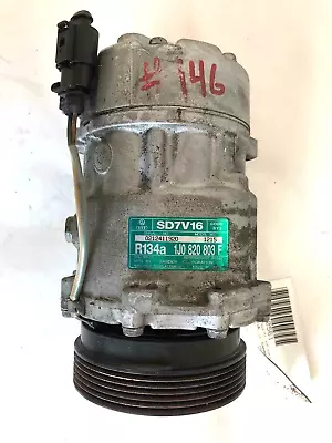 1999 - 2006 VOLKSWAGEN BEETLE A/C Air Compressor 1J0820803F OEM • $59