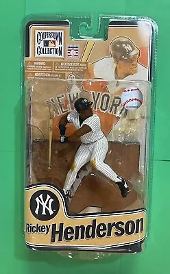 Rickey Henderson Mcfarlane Figure Cooperstown 8 Series New York Yankees • $74.99