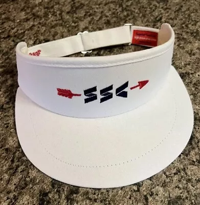 Sugarloaf Social Club Visor SSC Arrows Imperial White • $50