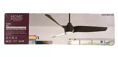 Home Decorator's Collection Kayden Fan 1005469518 60-Inch Ceiling Fan Dark Oak • $149.99