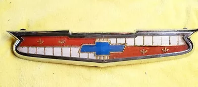 $25 • Buy Vintage Reimbursed 1950’s Chevrolet  OEM Front Hood Emblem P-3721309-C-4