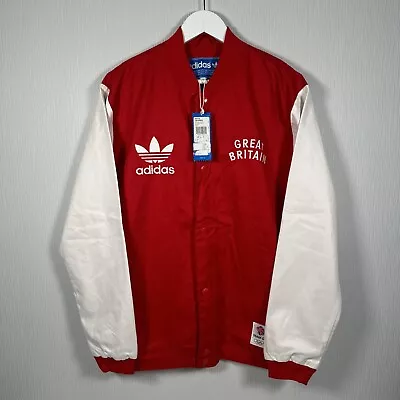 Adidas Cotton Bomber Jacket Team GB London 2012 Olympics Men's Large NEW TAGS • £49.99