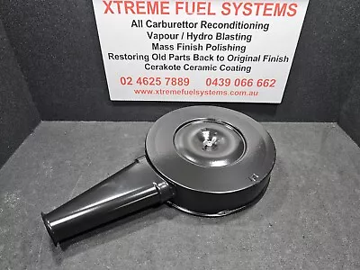 Holden Red Grey 6 Cyl 149 161 179 186 202 Air Cleaner Assebmbly Powder Coated 2 • $290