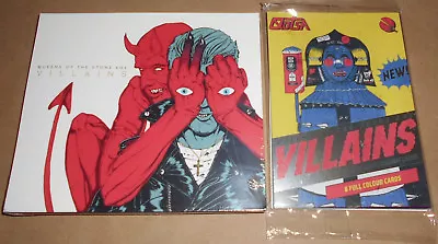 Queens Of The Stone Age Villains PROMO Trading Cards + CD Sealed QOTSA New Rare • $38.07