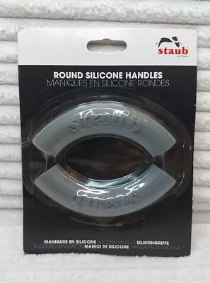 Staub Silicone Pot Pan & Wok Handle Covers Holders Withstands Temp. Up To 392°F • £9.99