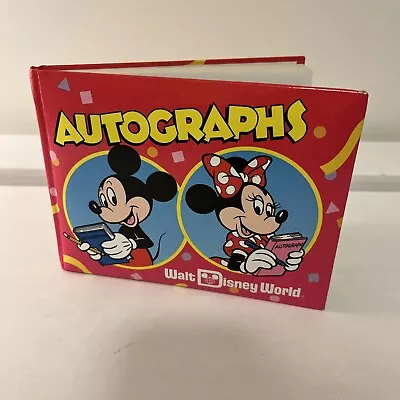 Vintage 90’s Disney World Autograph Book Signed By Teenage Mutant Ninja Turtles • $9