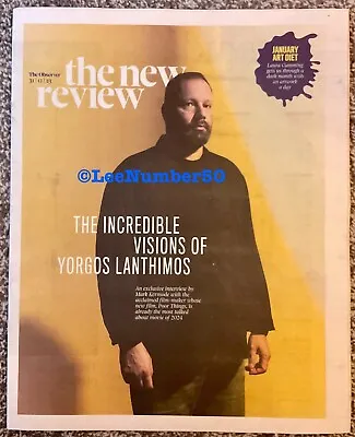 Observer Magazine New Review Yorgos Lanthimos 31/12/23 New Fern Brady • £6