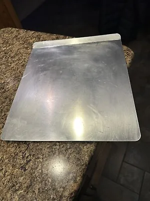 Air Bake Aluminum Cookie Sheet 14x16 Edge 1 Side Up Baking Pan Vintage • $22