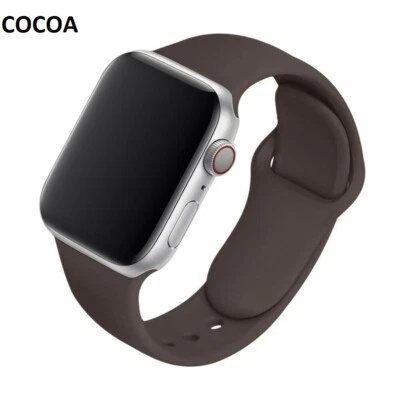 £1.99 • Buy SILICONE Watch Strap For Apple Sport  IWatch Band 38 40 42 44mm FOR SE 7 6 5 4 3