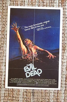 The Evil Dead Lobby Card Movie Poster • $4.50