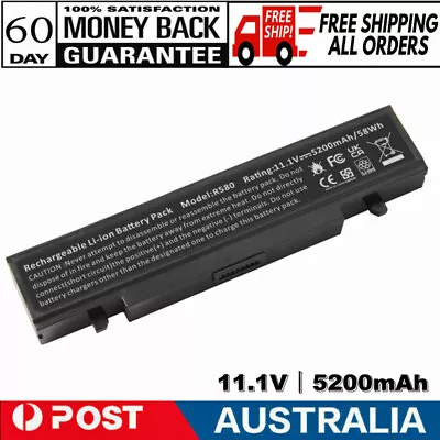 6 Cell Battery For Samsung AA-PB9NC6B AA-PB9NS6B R519 R428 R580 R780 R730 RV511 • $29.99