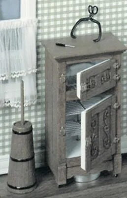 Dollhouse Miniature Ice Box And Butter Churn Kit From Chrysnbon - 1:12 Scale • $16