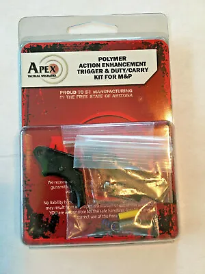 Apex Tactical 100-026 Black Action Enhancement Trigger Set For S&W M&P 9mm .40 • $113.95