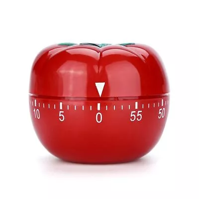 Kitchen Craft Mechanical Wind Up 60 Minutes Timer 360 Degree Rotating Tomato • $9.66