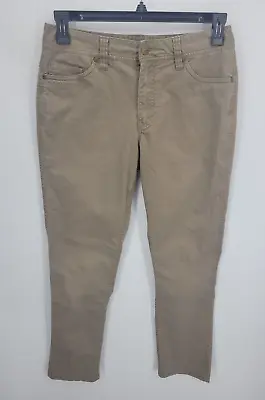 Toad & Co Pants Mens 31x32 Brown Mission Ridge Five Pocket Lean Fit Chino Casual • $16.24