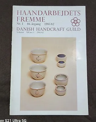 Haandarbejdets Fremme-Danish Handcraft Guild-Nr.1   1981-82-good+ • $18.50