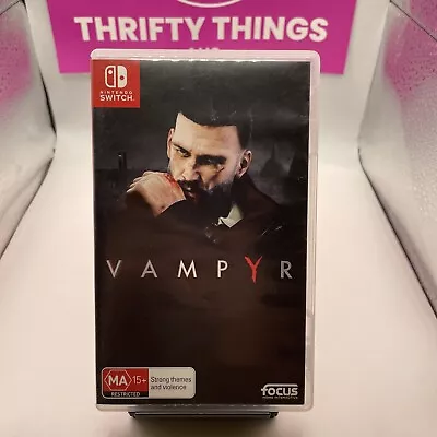 🇦🇺 Nintendo Switch Game - Vampyr - Australian Release - Rare Horror Game VGC • $111.09