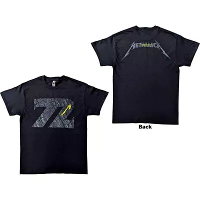 Metallica 72 Seasons Charred Logo T-Shirt Black New • $23.28