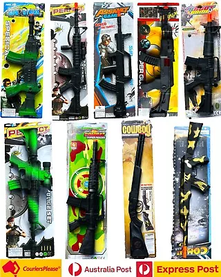 Toy Gun Real Size AK-47 Kid Size M4A1 Friction Power Kid Police Counter-Strike • $29.95