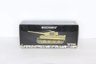 MINICHAMPS 1:35 WWII PANZERKAMPFWAGEN-VI TIGER I Late Version Tank Die-Cast • $199.99