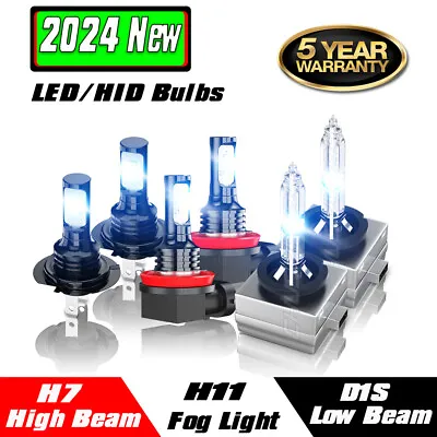 For Mercedes-Benz S550 2007-2010 LED HID Xenon Headlight Hi / Lo+Fog Light Bulbs • $49.99