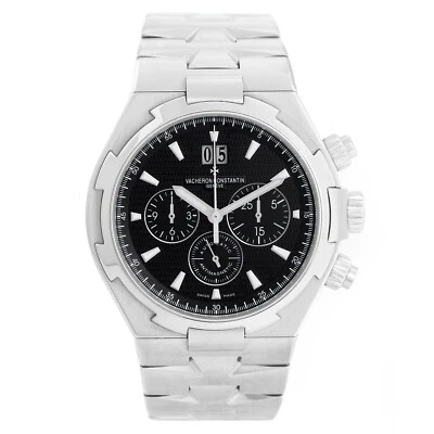 $16900 • Buy 1 WEEK SALE!! Vacheron Constantin Overseas Stainless Steel Black Dial Ref 49150