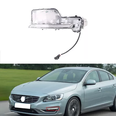 Front Bumper Left Side LED Fog Driving Light Lamp Clear For Volvo S60 2014-2018 • $51.95