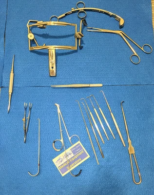 $599 • Buy ENT Ear Nose And Throat Instrument Set Weck, Jarit, V. Mueller Excellent Cond