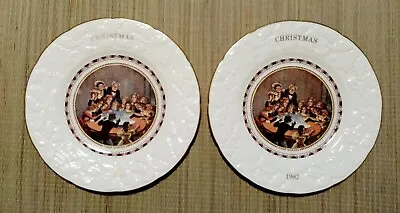 Coalport Plates Christmas 1982 Fine Bone China Snap Dragon • £14.29