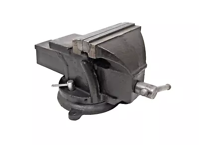 6'' Bench Vise Vice Swivel Base With Anvil Heavy Duty Multipurpose 25106005 • $57.99