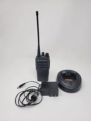 Motorola CP200d 403-470 MHz 4W UHF Radio Walkie Digital Firmware AAH01QDC9JA2AN • $189