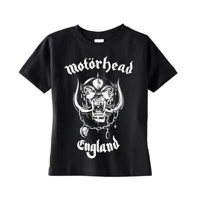 MOTORHEAD T-Shirt England Logo Toddler Kids Child Tee New 2T 3T 4T • $18.95