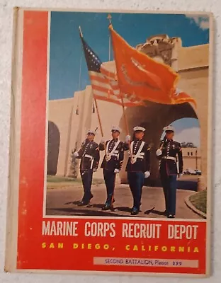 Book - Marine Corps Recruit Depot San Diego CA Second Battalion Platoon 229 • $29.99