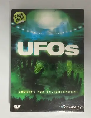 Discovery Channel UFOs Looking For Enlightenment DVD 3 Disc Box Set 2009 #RA • £2.99