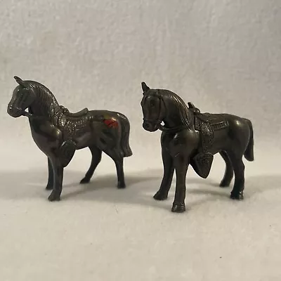 Hollow Pot Metal Horse Vintage Figurine Made In Japan • $14