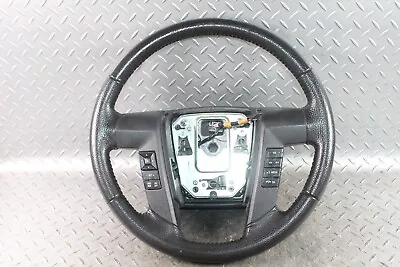 09-14 F150 Black Leather Driver Column Steering Wheel W/ Radio Cruise Controls • $179.99